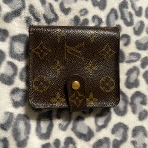 Louis Vuitton Dark Brown Monogram Wallet